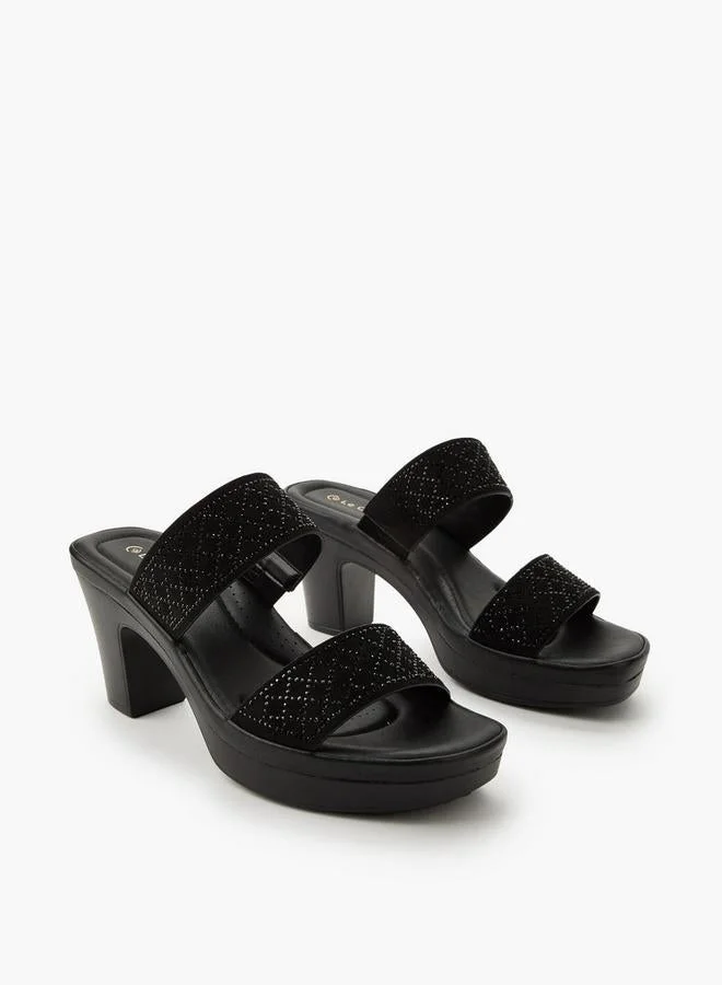 لو كونفورت صندل مزين بشريطين - تشكيلة رمضان